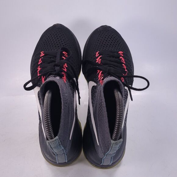 Nike Zoom All Out Flyknit Training Shoe Womens Size 7 845361-002 Black Gray - Picture 4 of 8